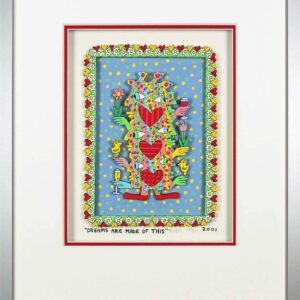 James Rizzi Bilder - DREAMS ARE MADE OF THIS - HANDSIGNIERT