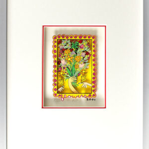 James Rizzi Bilder - FLOWERS - HANDSIGNIERT