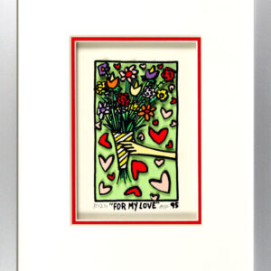 James Rizzi Bilder - FOR MY LOVE - HANDSIGNIERT