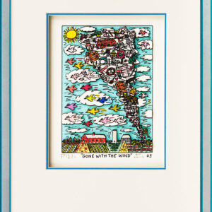 James Rizzi GONE WITH THE WIND handsigniert