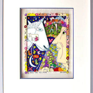 James Rizzi Bilder - I AND THE VILLAGE - HANDSIGNIERT