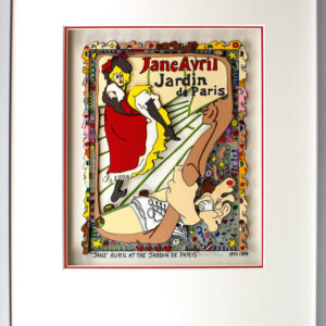 James Rizzi Bilder - JANE AVRIL AT THE JARDIN DE PARIS  - HANDSIGNIERT
