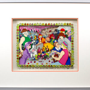 James Rizzi Bilder - LUNCHEON OF THE BOATING PARTY - HANDSIGNIERT