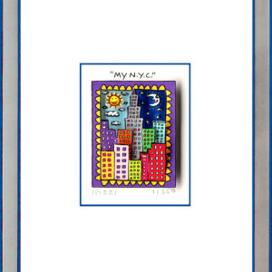 James Rizzi Bilder - My New York City - original 3D-Bildobjekt