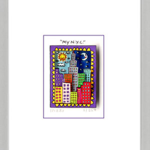 James Rizzi Bilder - My New York City - original 3D-Bildobjekt