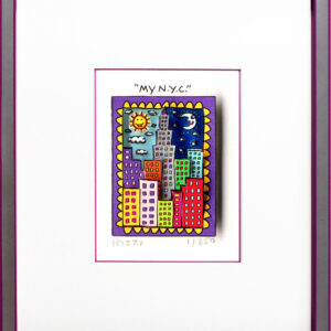 James Rizzi Bilder - My New York City - original 3D-Bildobjekt