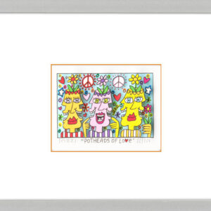 James Rizzi POTHEADS OF LOVE-alurahmen