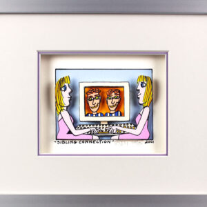 James Rizzi Bilder - SIBLING CONNECTION - HANDSIGNIERT