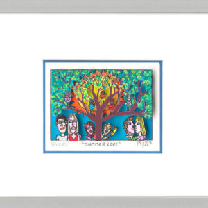 James Rizzi Bilder - SUMMER LOVE - original 3D-Bildobjekt