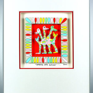 James Rizzi Bilder - SPRING INTO ACTION - HANDSIGNIERT