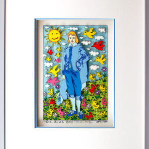 James Rizzi Bilder - THE BLUE BOY - HANDSIGNIERT
