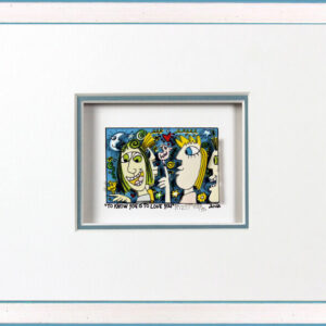 James Rizzi Bilder - TO KNOW YOU IS TO LOVE YOU - HANDSIGNIERT