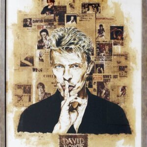 Thomas Jankowski Bilder - DAVID BOWIE - Original Mischtechnik (Unikat)