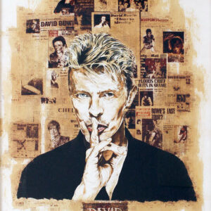 Thomas Jankowski Bilder - DAVID BOWIE - Original Mischtechnik (Unikat)