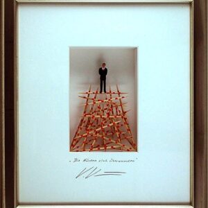 Volker Kühn Bilder - Die Hürden sind überwunden - orig. 3D-Bildobjekt