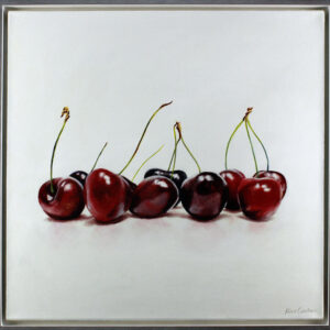 Csaba Kiss - CHERRYS - original Gemälde auf Leinwand  - Unikat