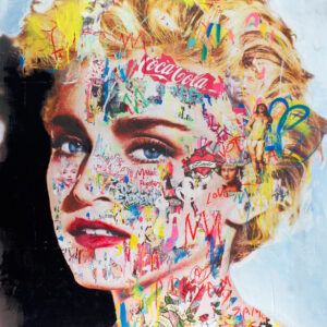Maria De Campos - Pop Art Madonna - serielles Unikat