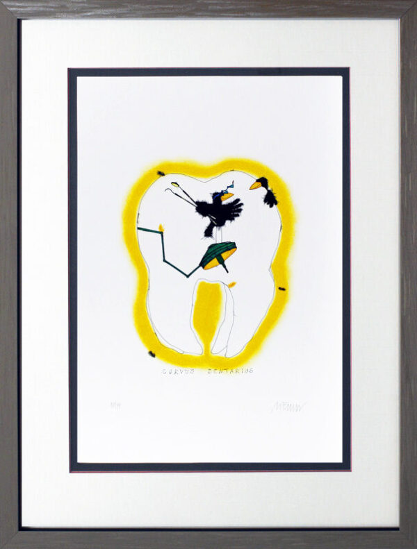 Michael Ferner - CORVUS DENTARIUS - Original Grafik