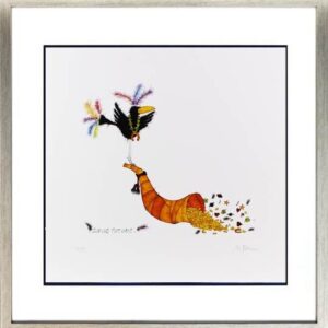Michael Ferner - Corvus Fortunae - Original Grafik