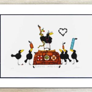 Michael Ferner - CORVUS MEDICUS - Original Grafik