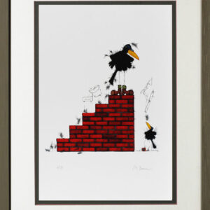 Michael Ferner - HÄUSLEBAUER - Original Grafik