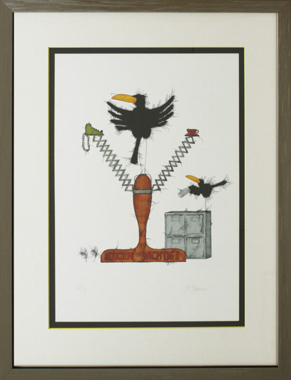 Michael Ferner - ENORM WICHTIG - Original Grafik