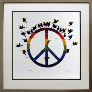 Michael Ferner - PEACE - Original Grafik
