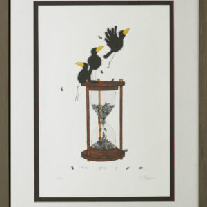 Michael Ferner - TIME GOES BY - Original Grafik