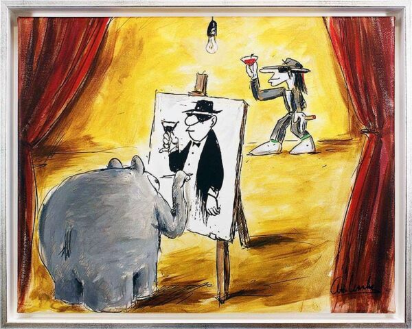 Otto Waalkes Bilder - ATELIER DER MEISTER - ORIGINAL PIGMENTGRAFIK AUF LEINWAND