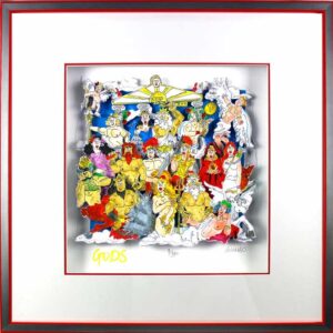 Paolo Randazzo - GODS - Original 3D Bild handsigniert