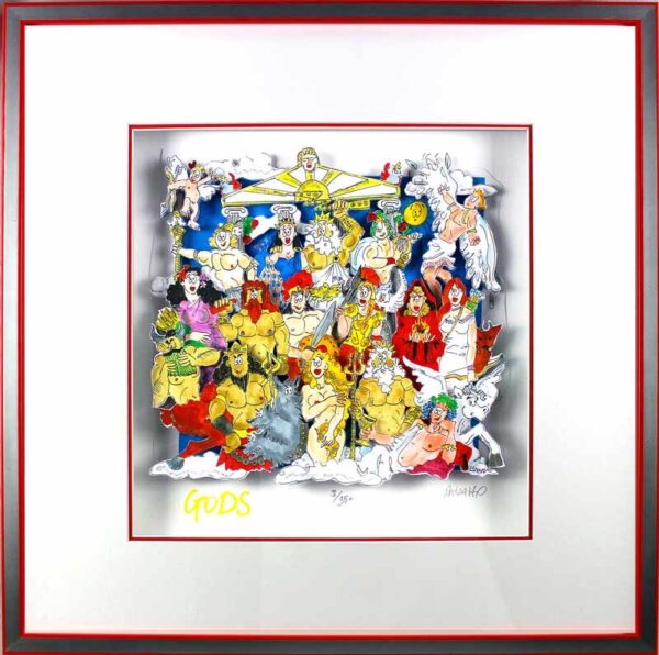 Paolo Randazzo - GODS - Original 3D Bild handsigniert