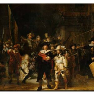 Rembrandt van Rijn Bilder - Die Nachtwache-70 x 90 cm