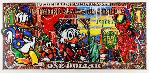Robert Sgarra - One Dollar - serielles Unikat
