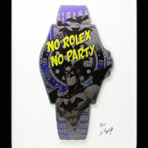 SKYYLOFT Bilder - Batman Mini Watch - Bild mit Museumsglas und Bilderrahmen