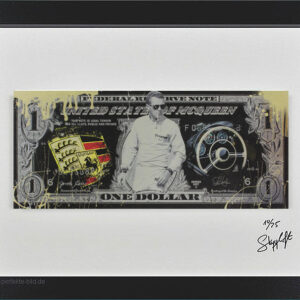 SKYYLOFT - Steve McQueen II Dollar - Bilder mit Museumsglas und Bilderrahmen
