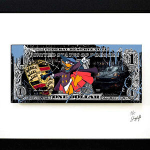 SKYYLOFT Bilder - Porsche Darkwing Duck Dollar - mit Museumsglas und Bilderrahme...