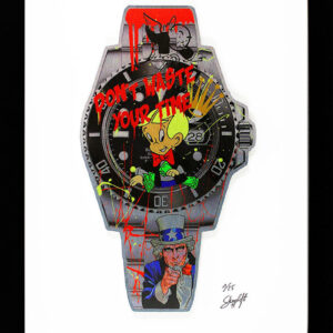 SKYYLOFT Bilder  - Don't waste your time - Uncle Sam Mini Watch - Bild mit Museu...