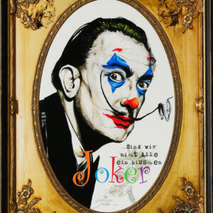 Thomas Jankowski - DALI JOKER - Originale serielle Mischtechnik (Unikat)