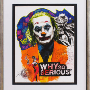 Thomas Jankowski Bilder - JOKER why so serious - MINI - Originale serielle Misch...
