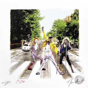 Thomas Jankowski Bilder - ABBEY ROAD LEGENDS - Original Mischtechnik