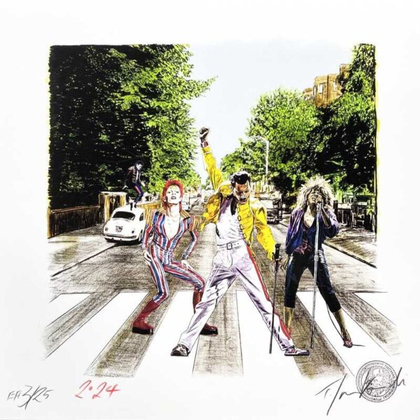 Thomas Jankowski Bilder - ABBEY ROAD LEGENDS - Original Mischtechnik