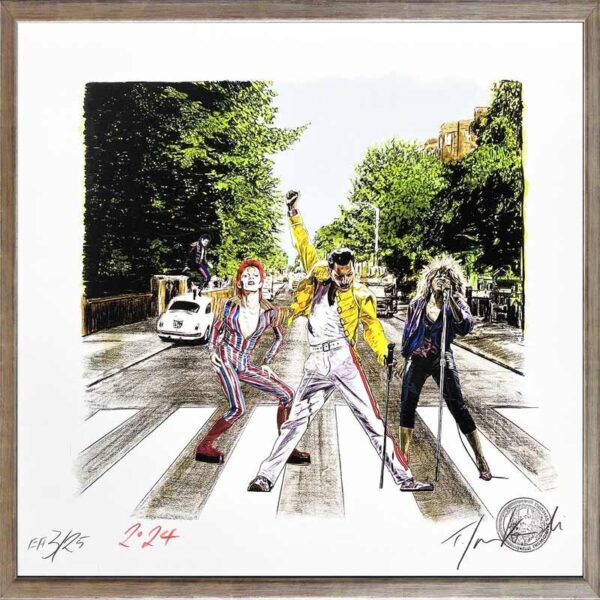 Thomas Jankowski Bilder - ABBEY ROAD LEGENDS - Original Mischtechnik