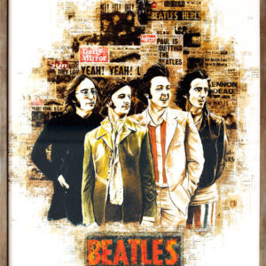 Thomas Jankowski Bilder - BEATLES Original Mischtechnik (Unikat)