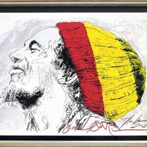 Thomas Jankowski Bilder - BOB MARLEY - ONE LOVE - Original Mischtechnik (UNIKAT)