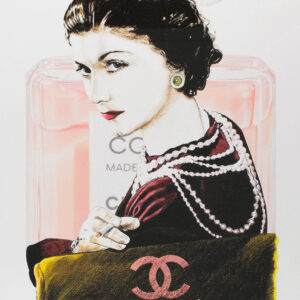 Thomas Jankowski Bilder - COCO CHANEL -  Original Mischtechnik