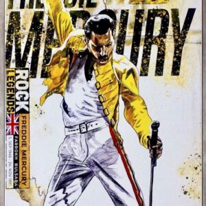 Thomas Jankowski - FREDDIE MERCURY - 67x100cm - Original Mischtechnik (Unikat)