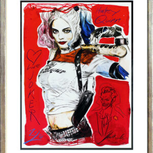 Thomas Jankowski - HARLEY QUINN -  Version mini - Original Mischtechnik (Unikat)...