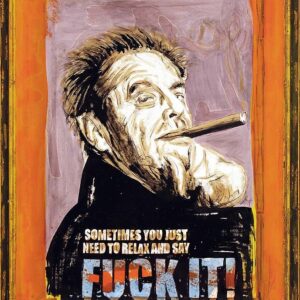 Thomas Jankowski Bilder - JACK NICHOLSON - FUCK IT - Original Mischtechnik (Unik...