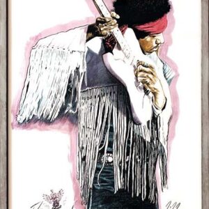 Thomas Jankowski Bilder - JIMI HENDRIX Original Mischtechnik (Unikat)