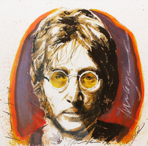 Thomas Jankowski Bilder - JOHN LENNON  - IMAGINE - Original Mischtechnik (Unikat...